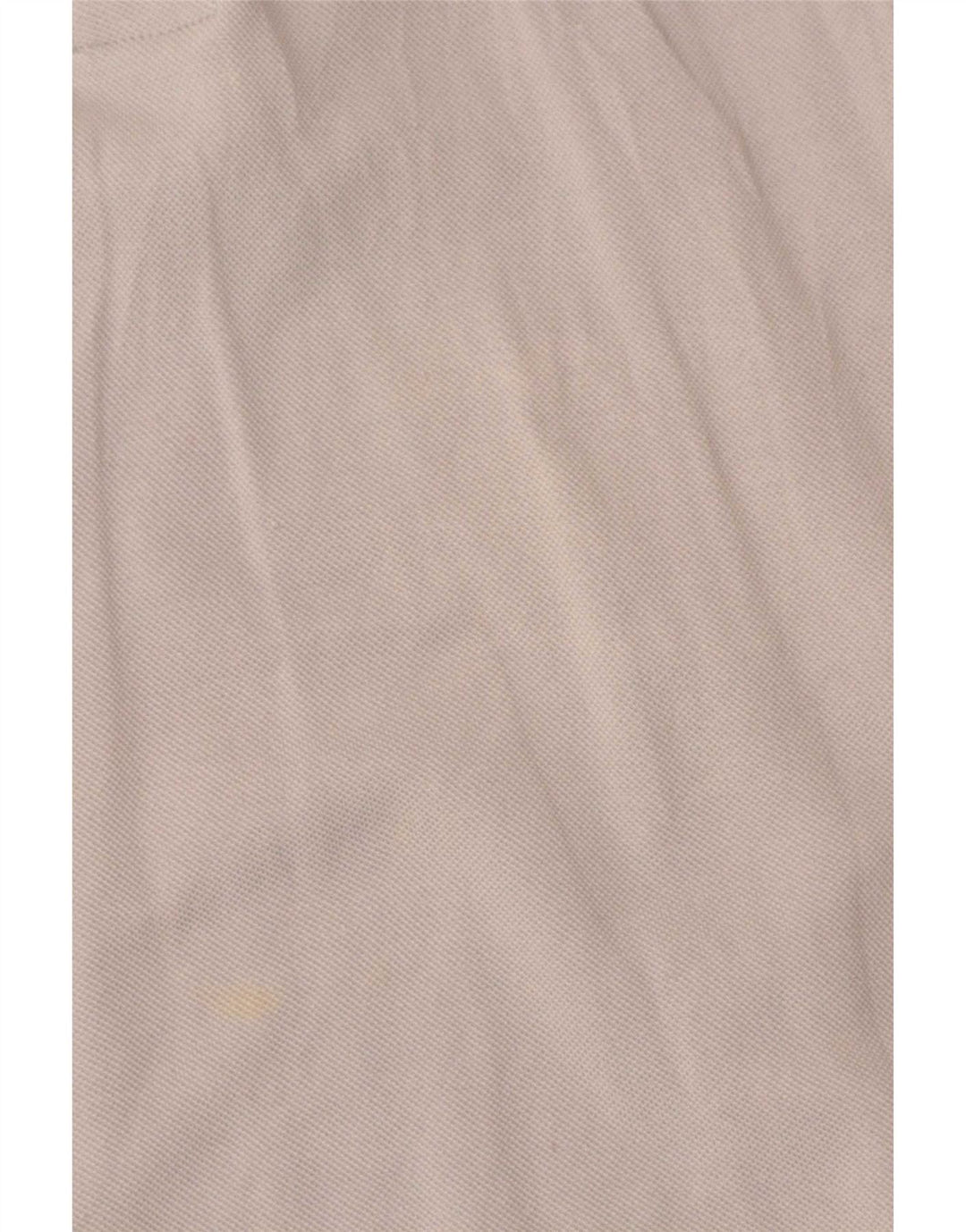 Camisa polo masculina Lacoste tamanho 6 XL cinza algodão
