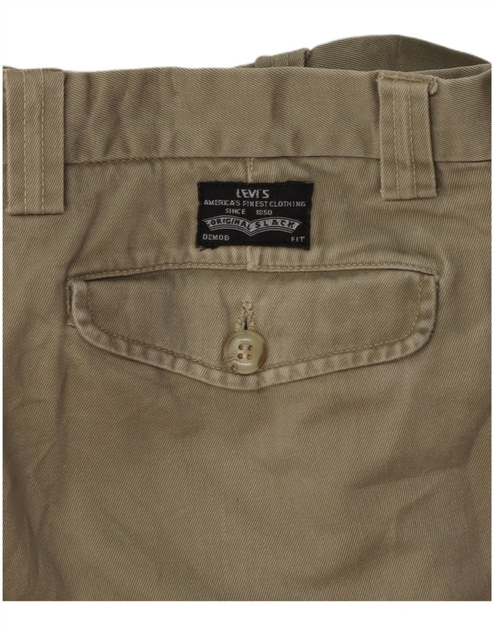 Calça Chino Masculina Levi's Pegged W32 L30 Caqui