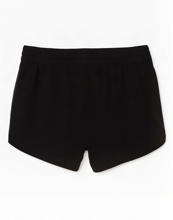 Shorts esportivos femininos Mountain Warehouse UK 18 XL preto viscose