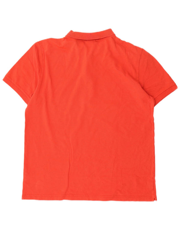 Camisa polo masculina Lacoste 2XL algodão vermelho