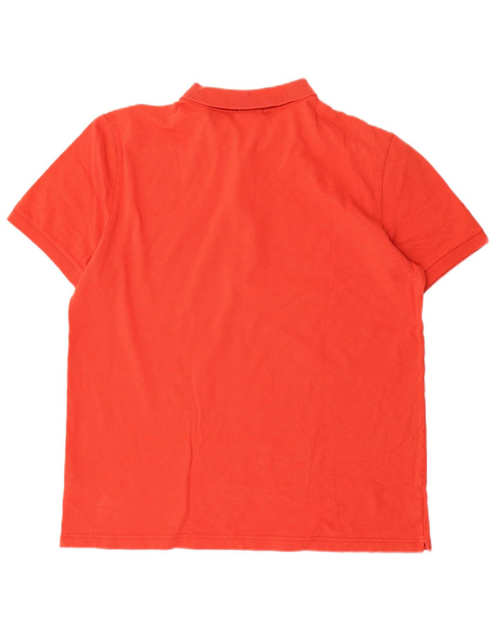 Camisa polo masculina Lacoste 2XL algodão vermelho