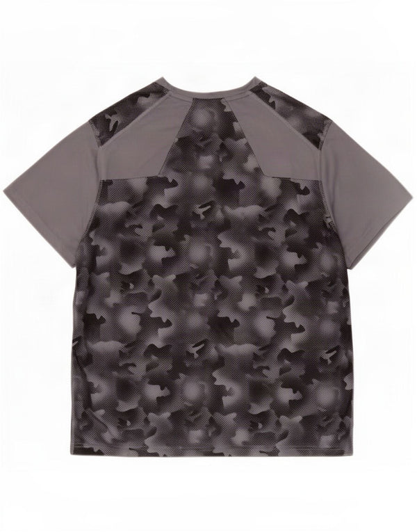 Camiseta masculina Mountain Warehouse Top 2XL poliéster camuflado cinza