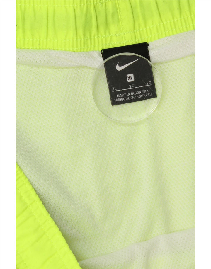 Shorts esportivos masculinos Nike XL amarelo