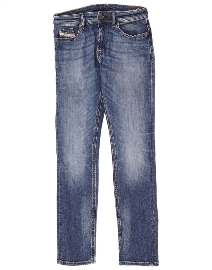 Diesel Masculino Thommer Slim Jeans W28 L30 Azul Algodão