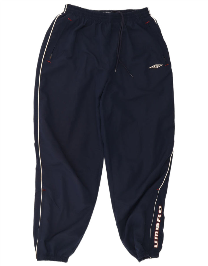 Calça de treino masculina Umbro Graphic Joggers XL azul marinho poliéster