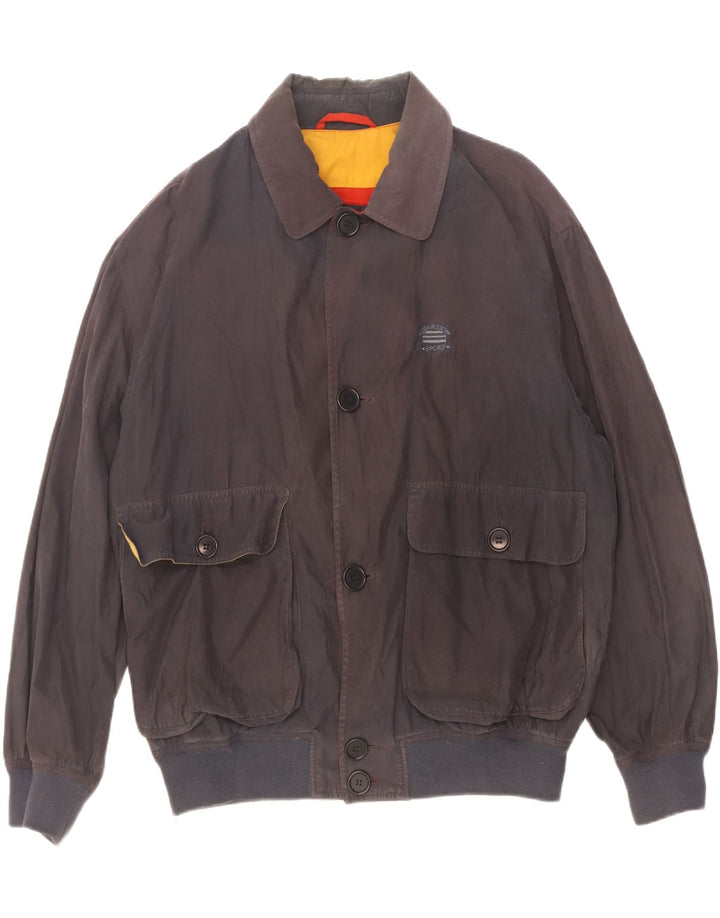 Jaqueta bomber masculina Sea & Sky UK 42 XL azul marinho poliéster