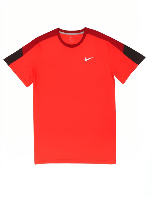 Camiseta masculina Nike Top XL vermelho colorblock poliéster