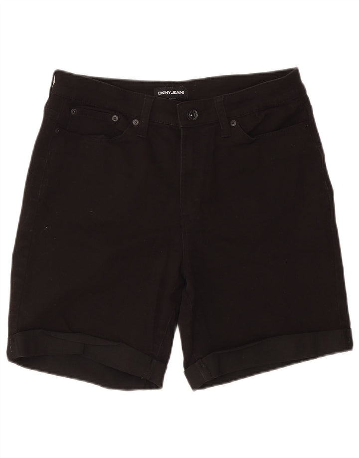 Shorts casual feminino Dkny W30 médio preto