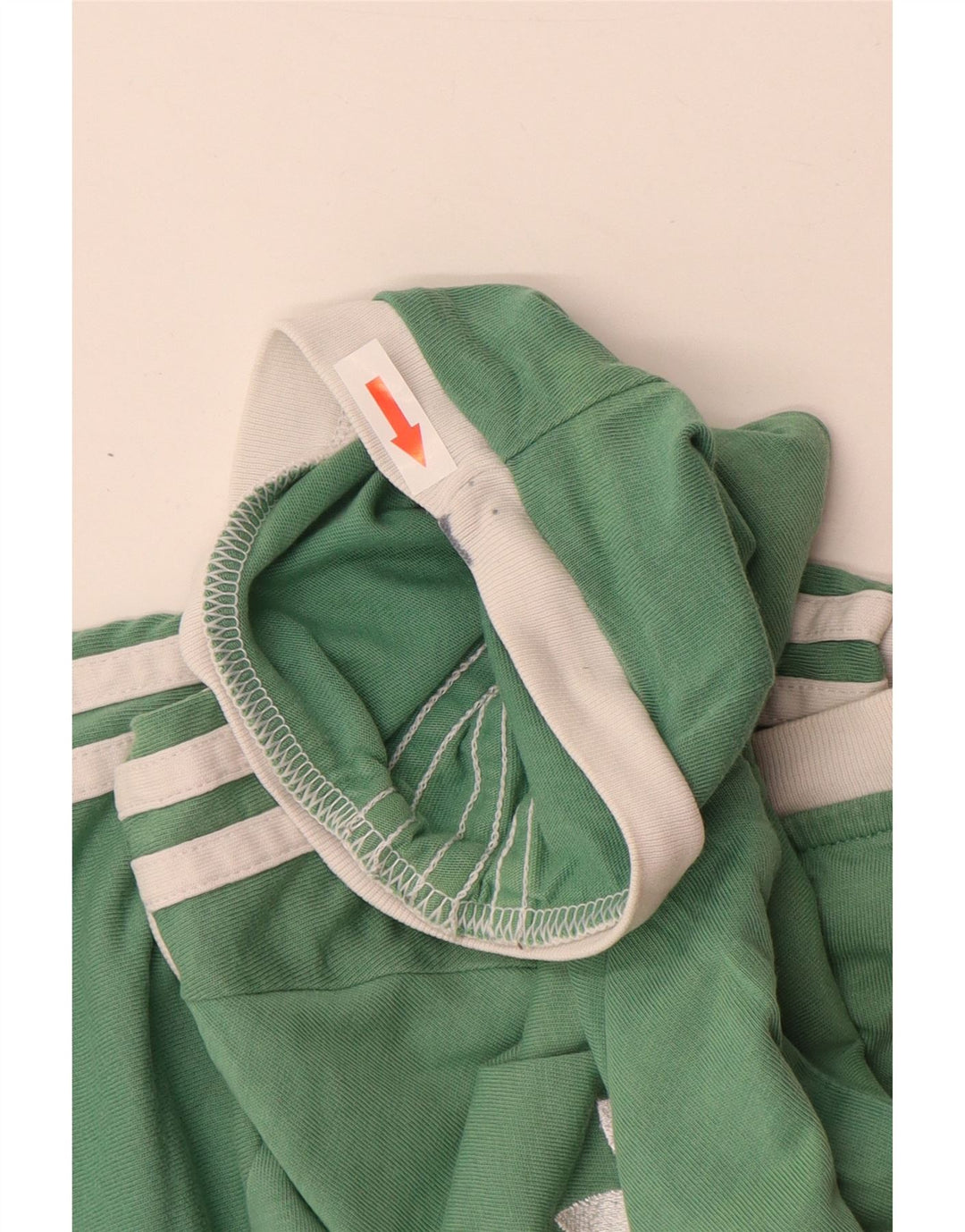 Adidas Mens Camiseta Top Pequeno Algodão Verde