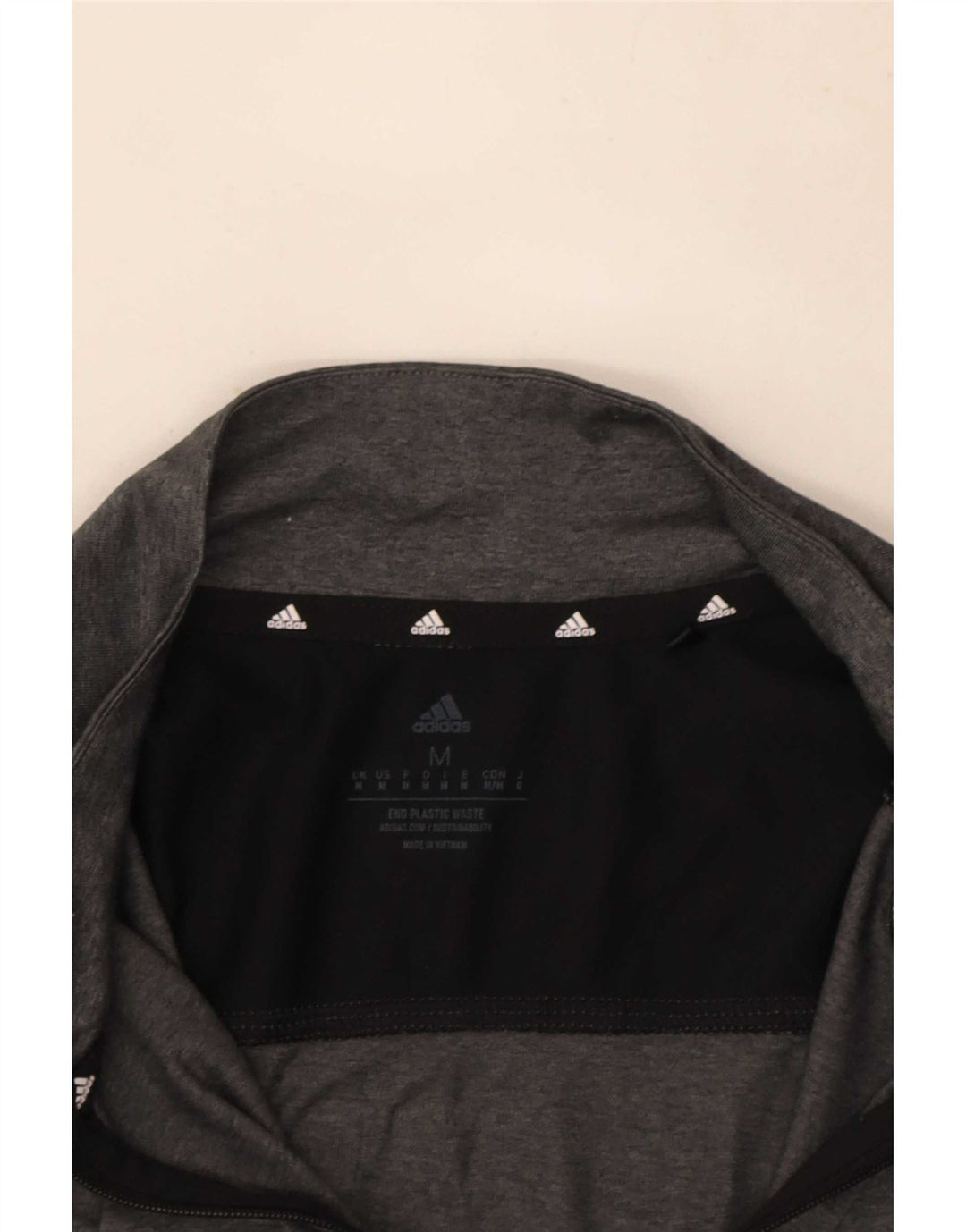 Adidas Mens Aeroready Pullover Treino Top Cinza Médio Colourblock