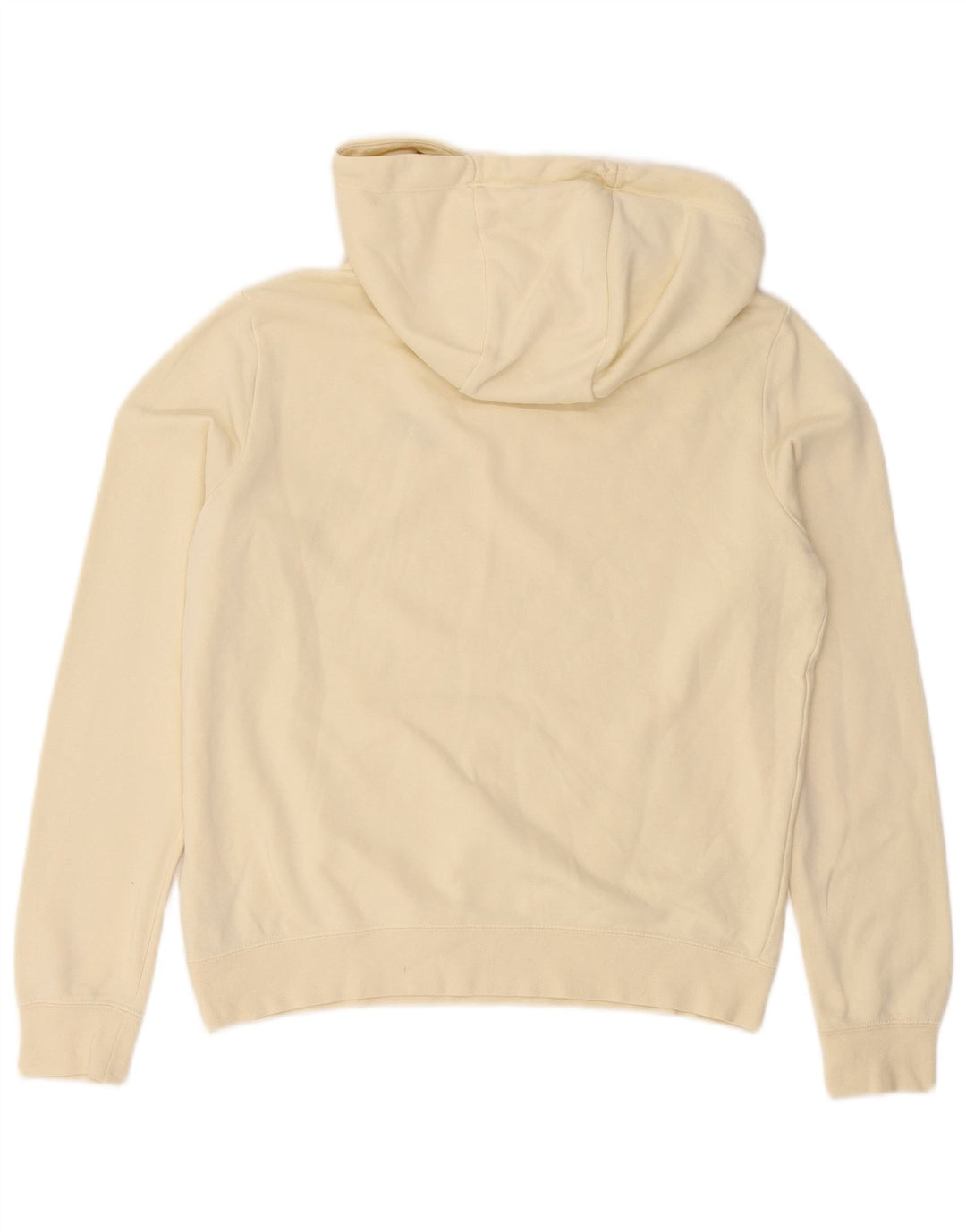 Nike Mens Hoodie Jumper Pequeno Algodão Bege
