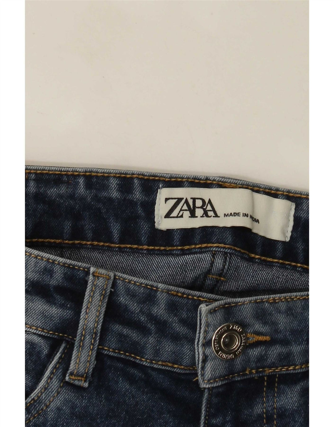 Zara Jeans Slim Feminino W30 L29 Azul