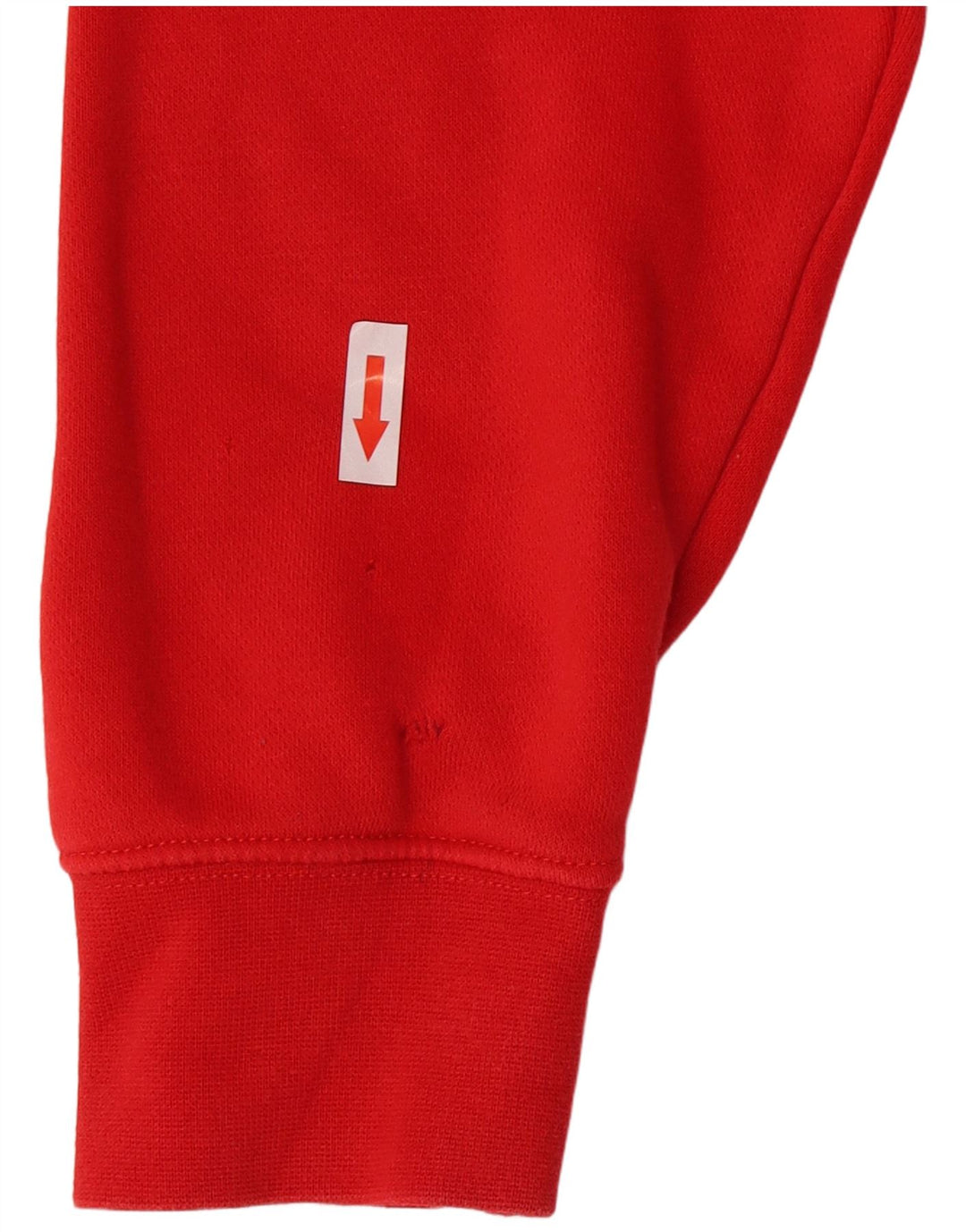 Nike Mens Hoodie Jumper Pequeno Algodão Vermelho