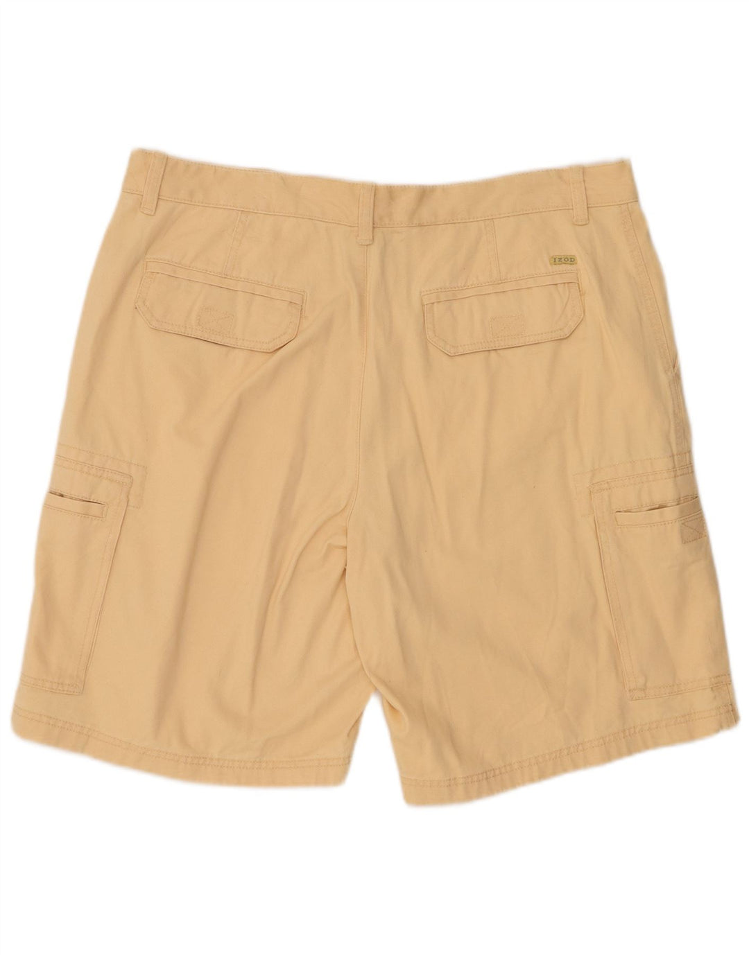 Shorts cargo masculino IZOD W38 XL algodão bege
