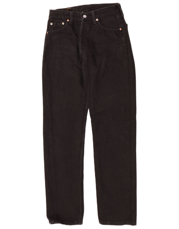 Jeans Levi's 501 Straight Masculino W30 L32 Algodão Preto