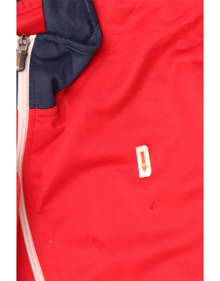 Jaqueta Asics Mens Tracksuit Top XL Vermelho Colorblock