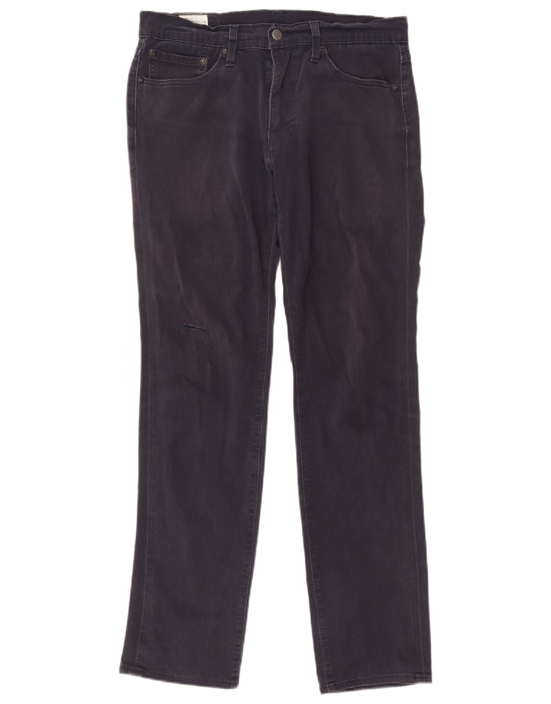 Levi's Masculino 511 Slim Jeans W31 L32 Azul Marinho Algodão