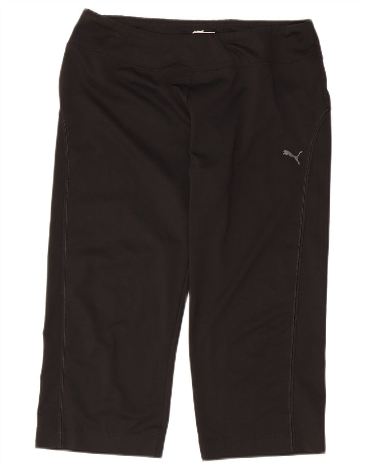 Puma Womens Capri Leggings UK 14 Grande Poliéster Preto