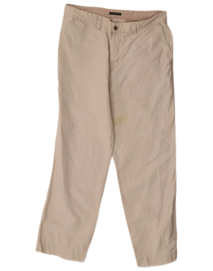 Calça chino masculina DOCKERS cáqui reta W36 L29 bege