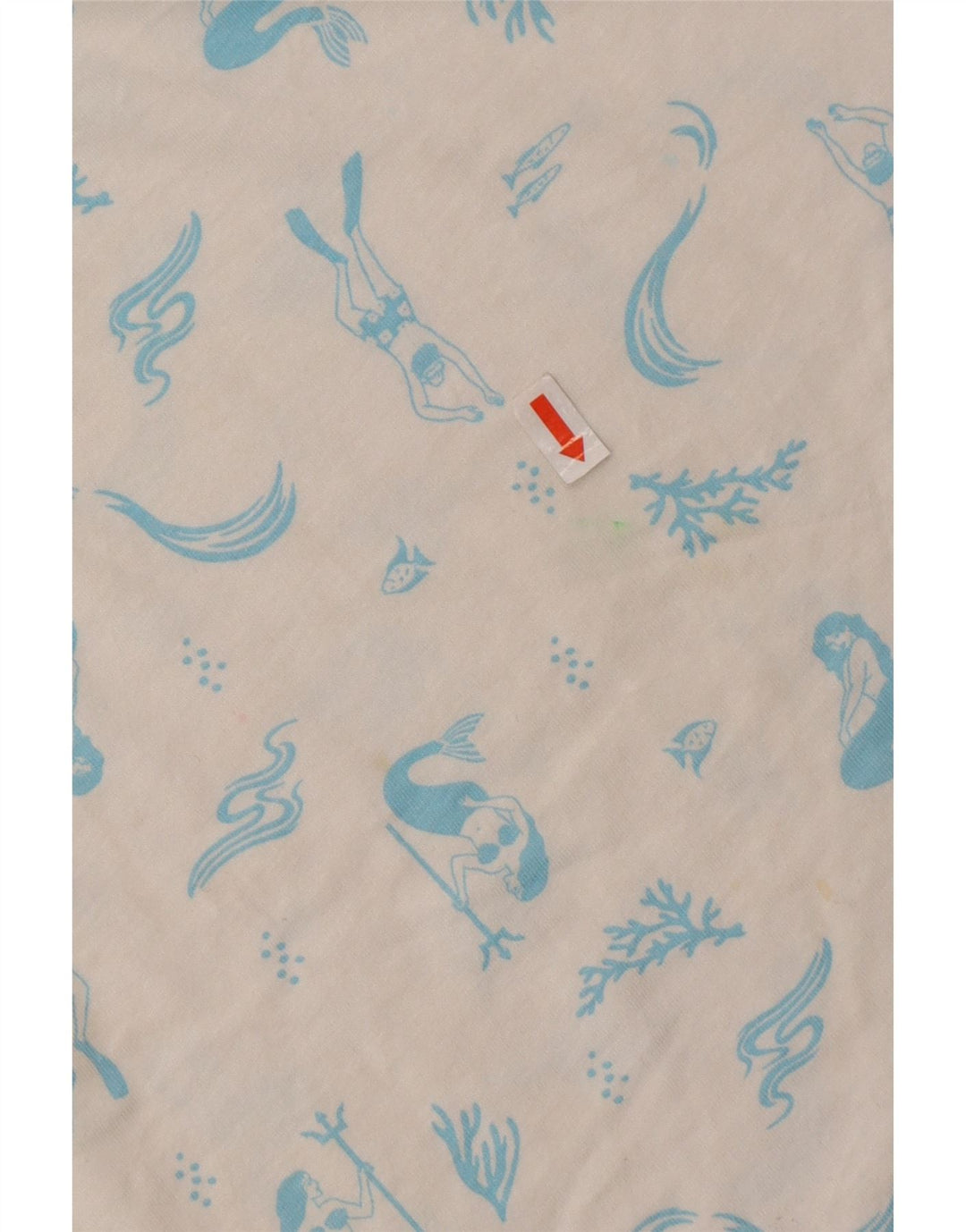 Camiseta gráfica masculina HURLEY Top médio algodão branco