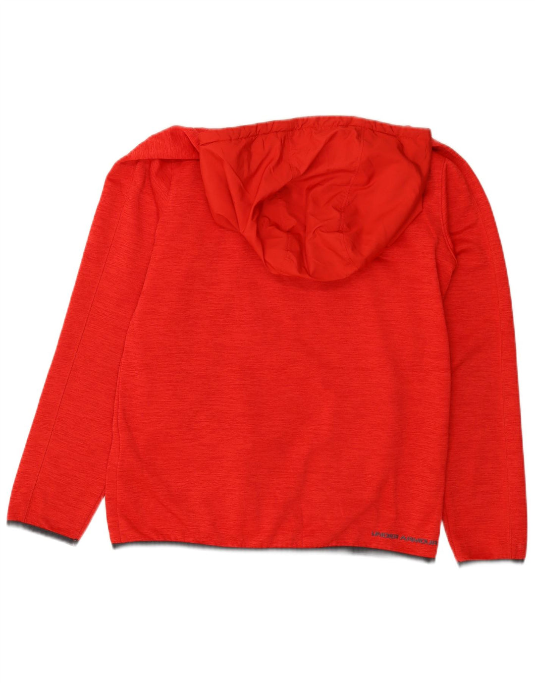 UNDER ARMOUR Meninos moletom com capuz 13-14 anos XL poliéster vermelho
