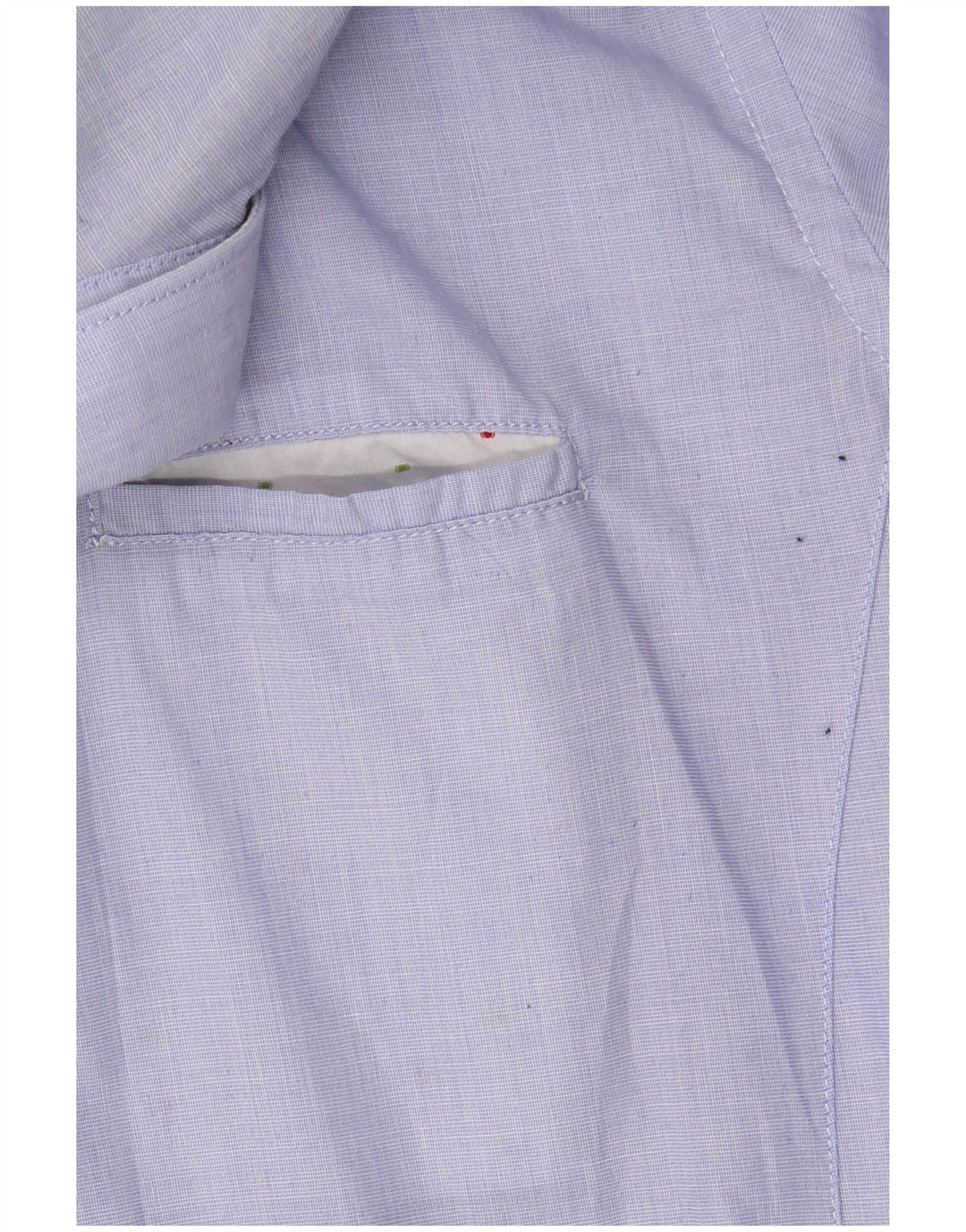 Camisa masculina Alessandra Lamura grande azul poliéster