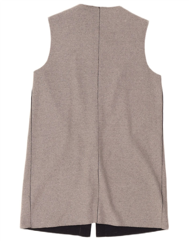 Suéter cardigã feminino Longline Marks & Spencer Reino Unido 14 cinza médio