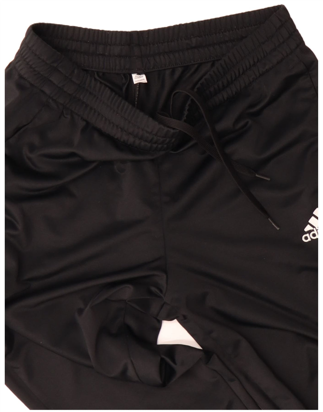 ADIDAS Mens Calças de treino Joggers Médio Preto Poliéster