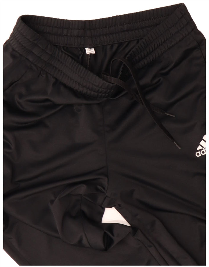 ADIDAS Mens Calças de treino Joggers Médio Preto Poliéster