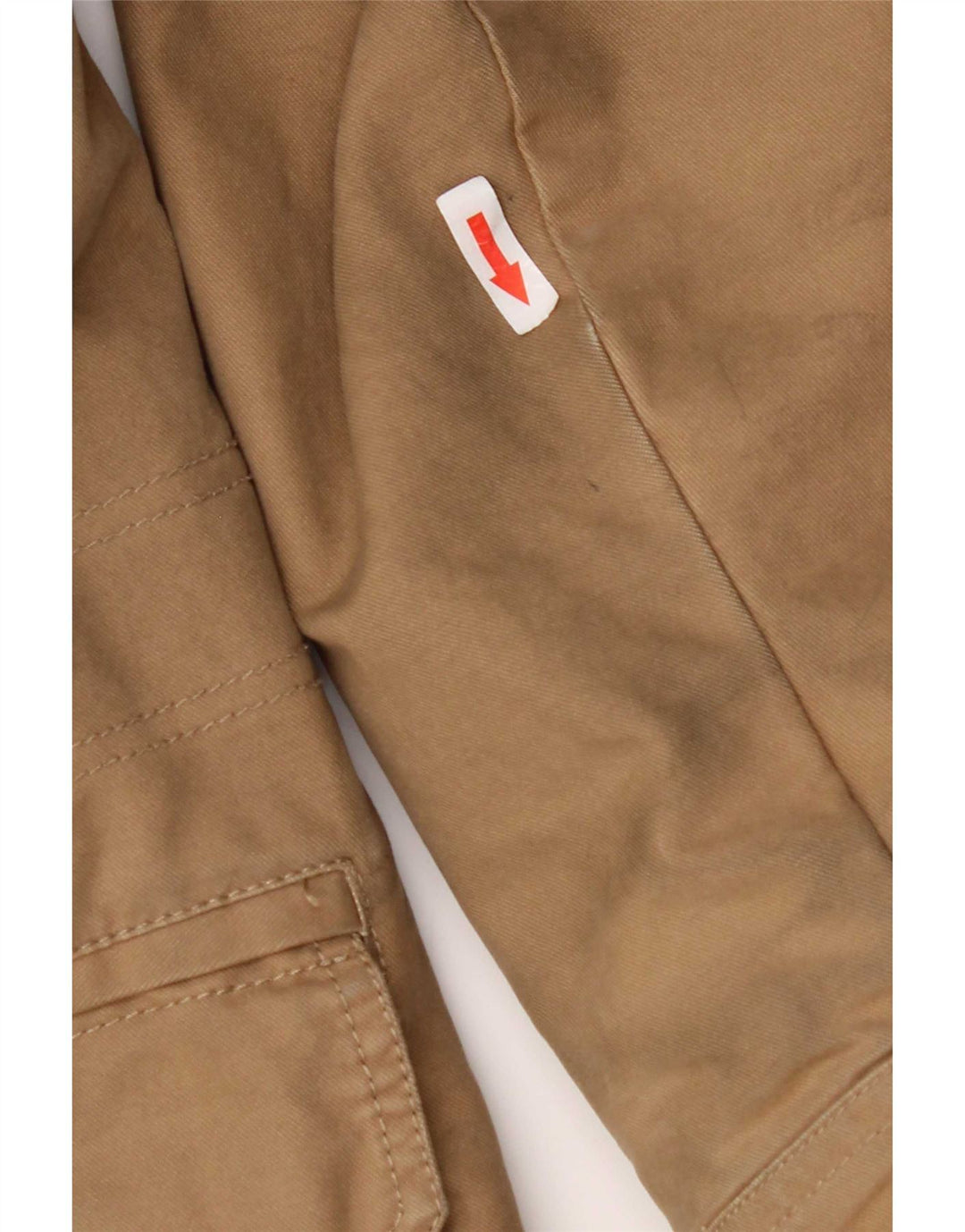 Jaqueta utilitária masculina Weird Fish UK 36 pequena marrom
