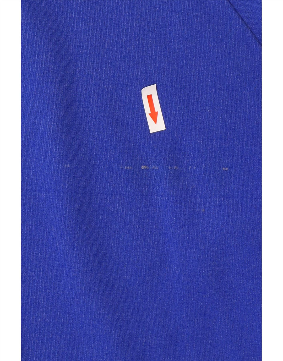 Jaqueta vintage masculina de agasalho grande azul