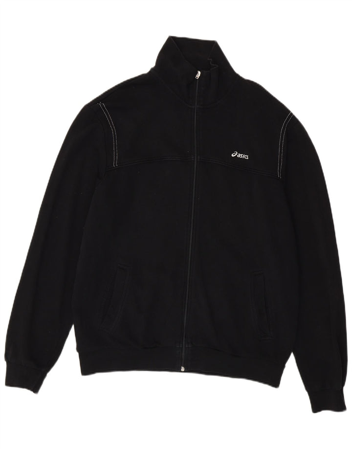 ASICS Mens Treino Top Jaqueta Grande Preto