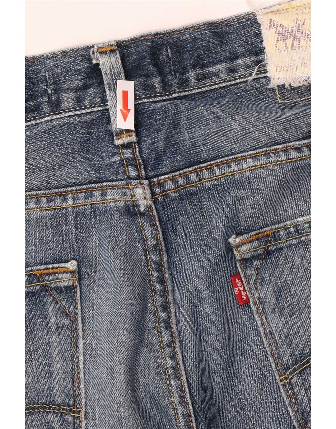 Calça Jeans Levis 511 Slim Masculina W33 L30 Azul Algodão