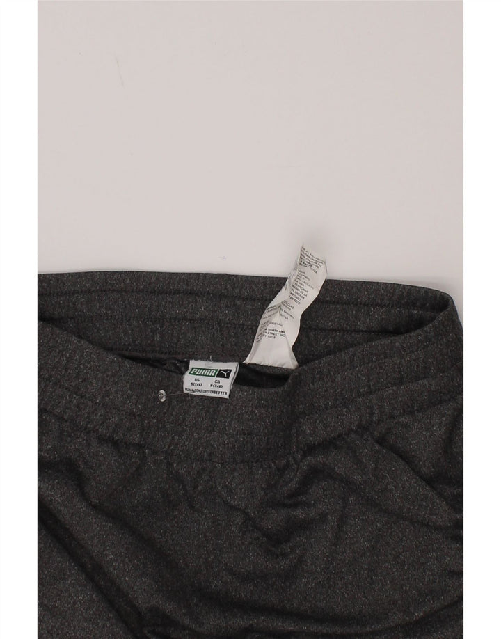 Shorts esportivos Puma meninos 7-8 anos pequeno cinza poliéster