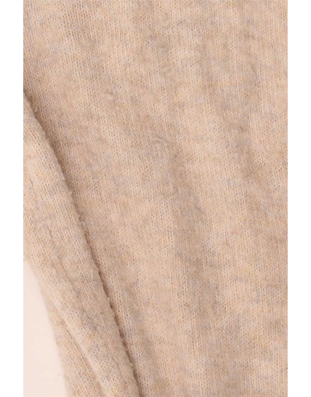 Suéter cardigã feminino Longline da Marks & Spencer Reino Unido 14 médio bege