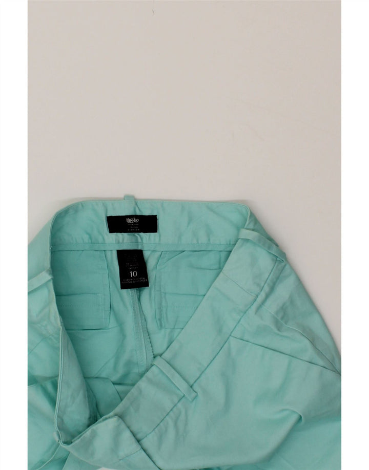 MOSSIMO Womens Chino Shorts US 10 Large W34  Turquoise Cotton Vintage Mossimo and Second-Hand Mossimo from Messina Hembry 