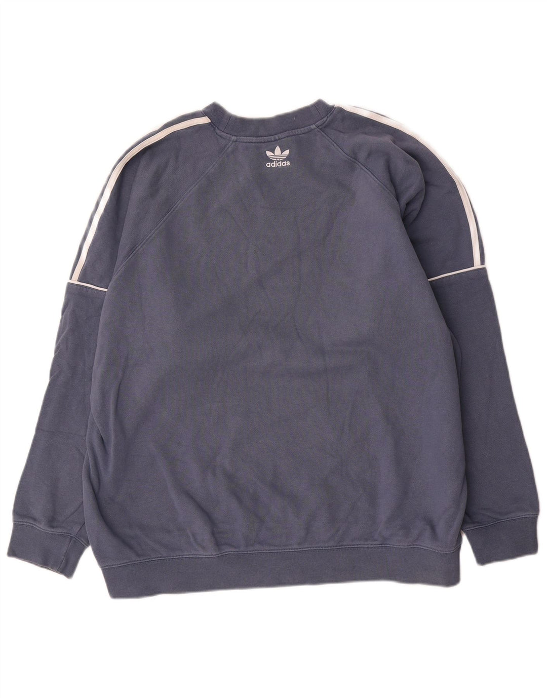 Adidas Mens Moletom Jumper XL Azul Marinho Algodão