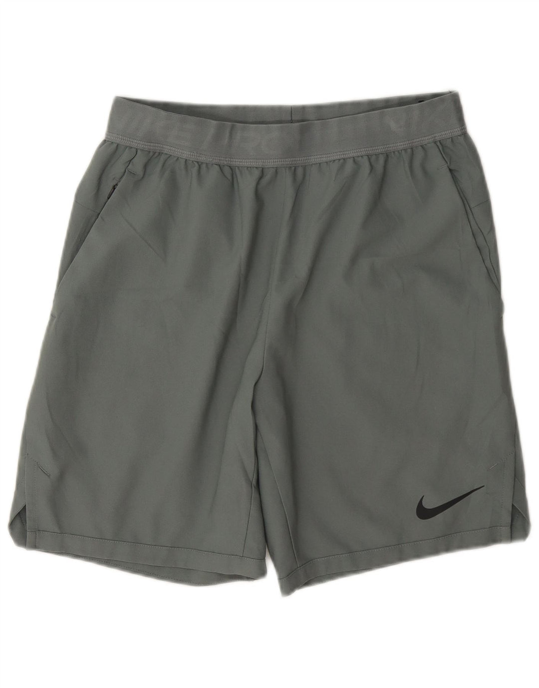 Shorts esportivos Nike masculino Dri Fit Graphic Standard pequeno cinza poliéster