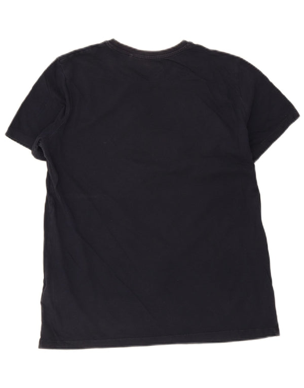 Camiseta gráfica Jack Wills Boys 14-15 anos azul marinho algodão