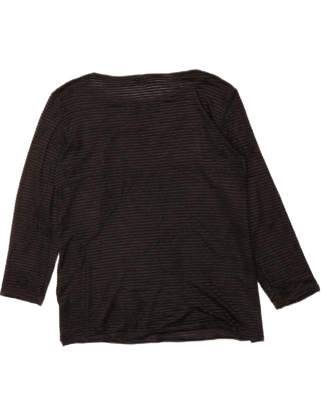 MARELLA Top feminino manga comprida IT 46 grande preto