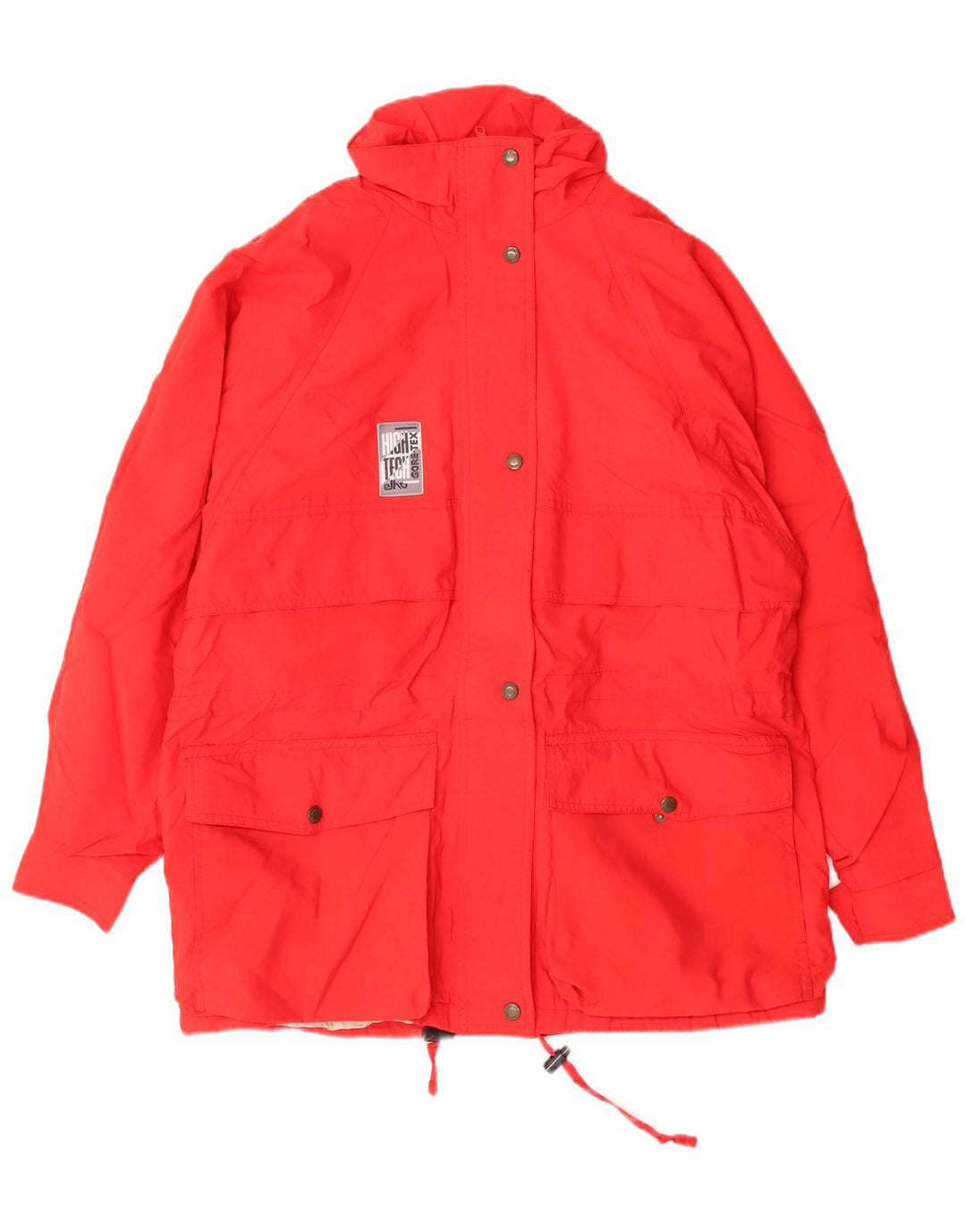 Jaqueta de esqui feminina ELHO Gore-Tex Loose Fit IT 42 poliamida vermelha média
