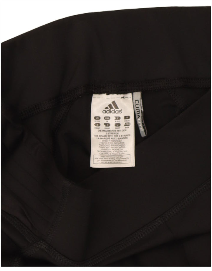 Calça de treino feminina Adidas UK 12/14 médio preto poliéster