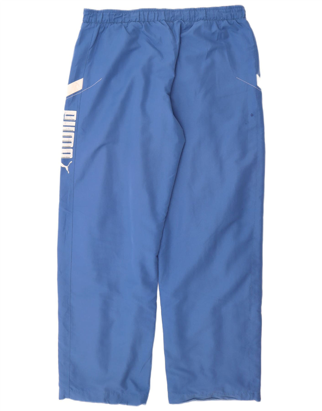 Calça de treino masculina Puma Graphic grande bloco azul