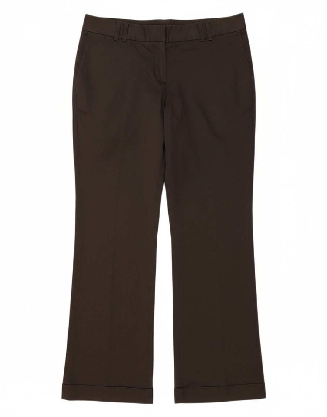 Calça feminina reta MASSIMO DUTTI EU 40 médio W32 L30 cinza