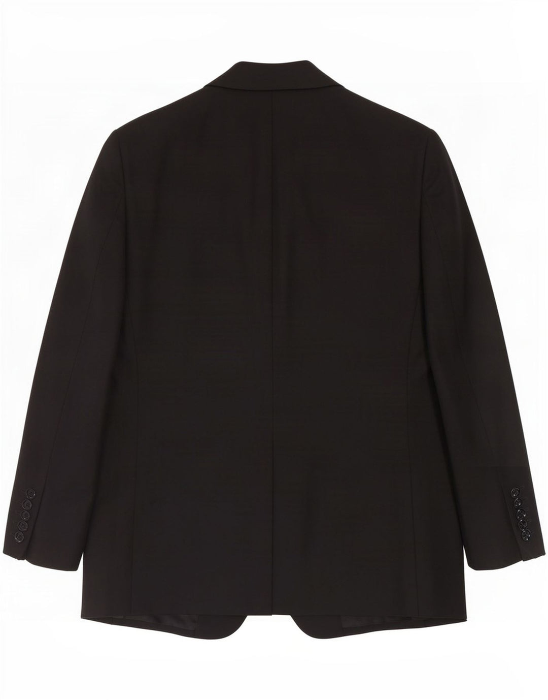 Jaqueta Blazer Masculina Trussardi com 2 Botões IT 52 XL Lã Preta