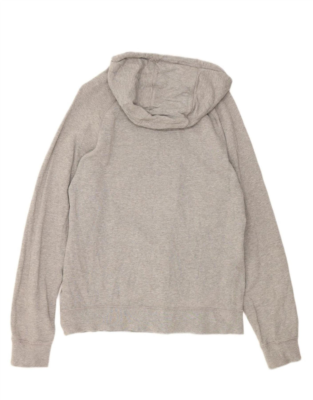 NIKE Mens Graphic Hoodie Jumper Médio Algodão Cinza