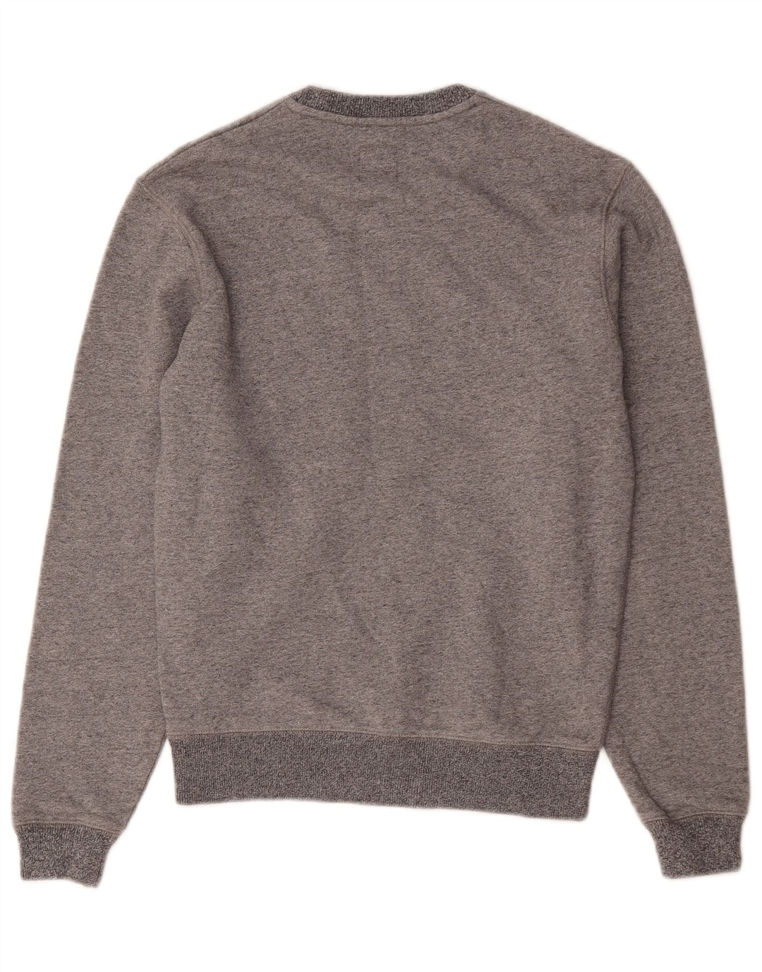 Jack Wills moletom gráfico masculino jumper XS algodão manchado cinza