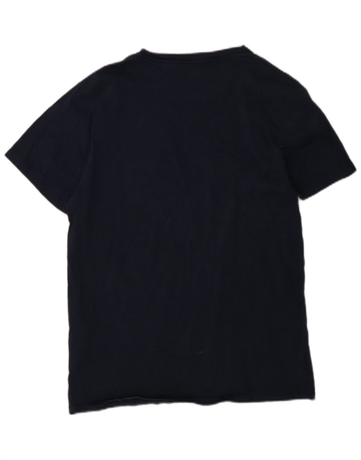 Camiseta gráfica masculina Levi's Top médio algodão azul marinho