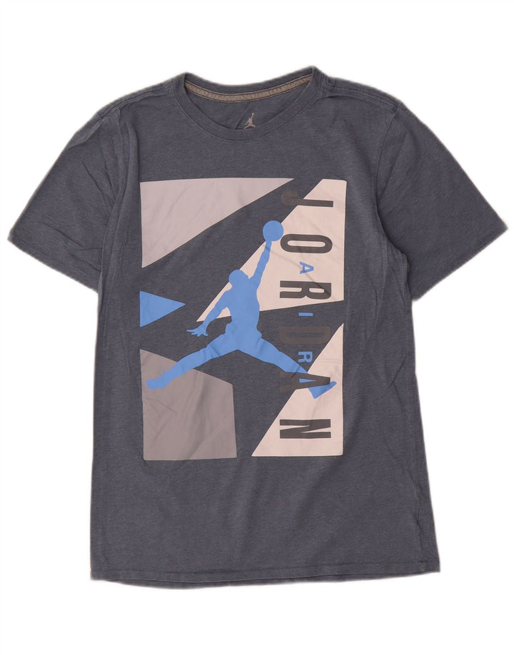 Camiseta Jordan Masculina Graphic Top Pequeno Cinza