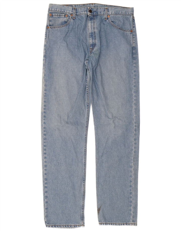 Levi's Masculino 521 Straight Jeans W36 L36 Azul Algodão